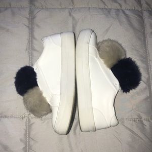 Pom Pom Tennis Shoes